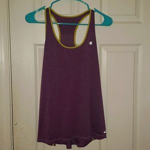 Champion Razorback Purple Yellow Tank Top